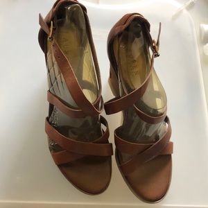 Ralph Lauren Leather 8 1/2 Sandals